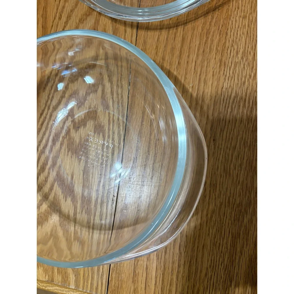 Pyrex vintage clear